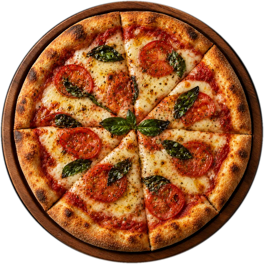 Pizza margherita da Di Pietro Pizza Bar